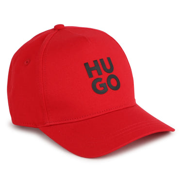 Gorra HUGO para niño y teen roja